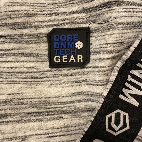 Core denim zip-up hoodie - Picture 2 of 3